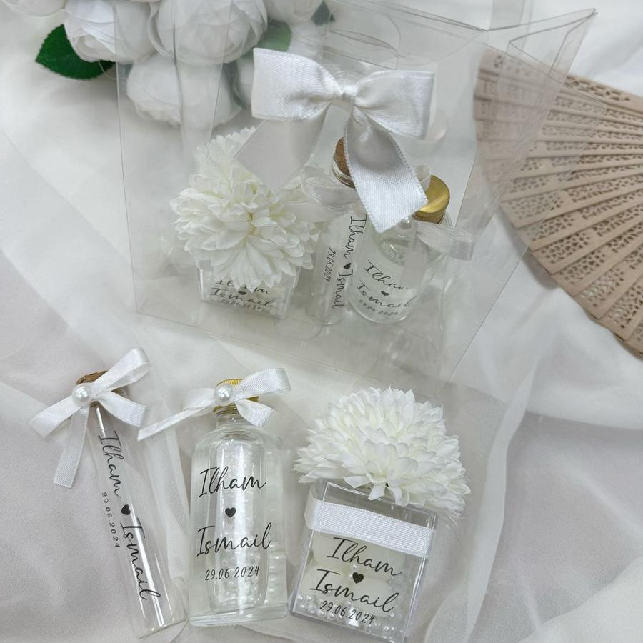 Şeffaf çantalı hediyelik seti (Model2)