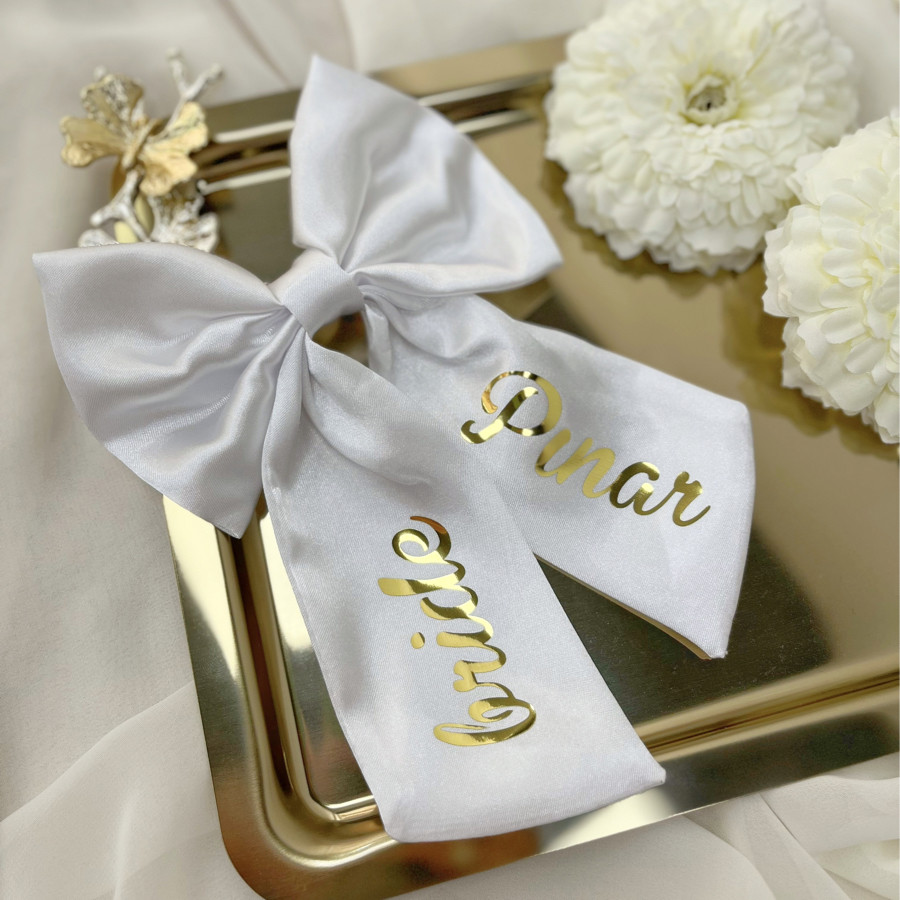 İsme Özel Baskılı Bride Toka