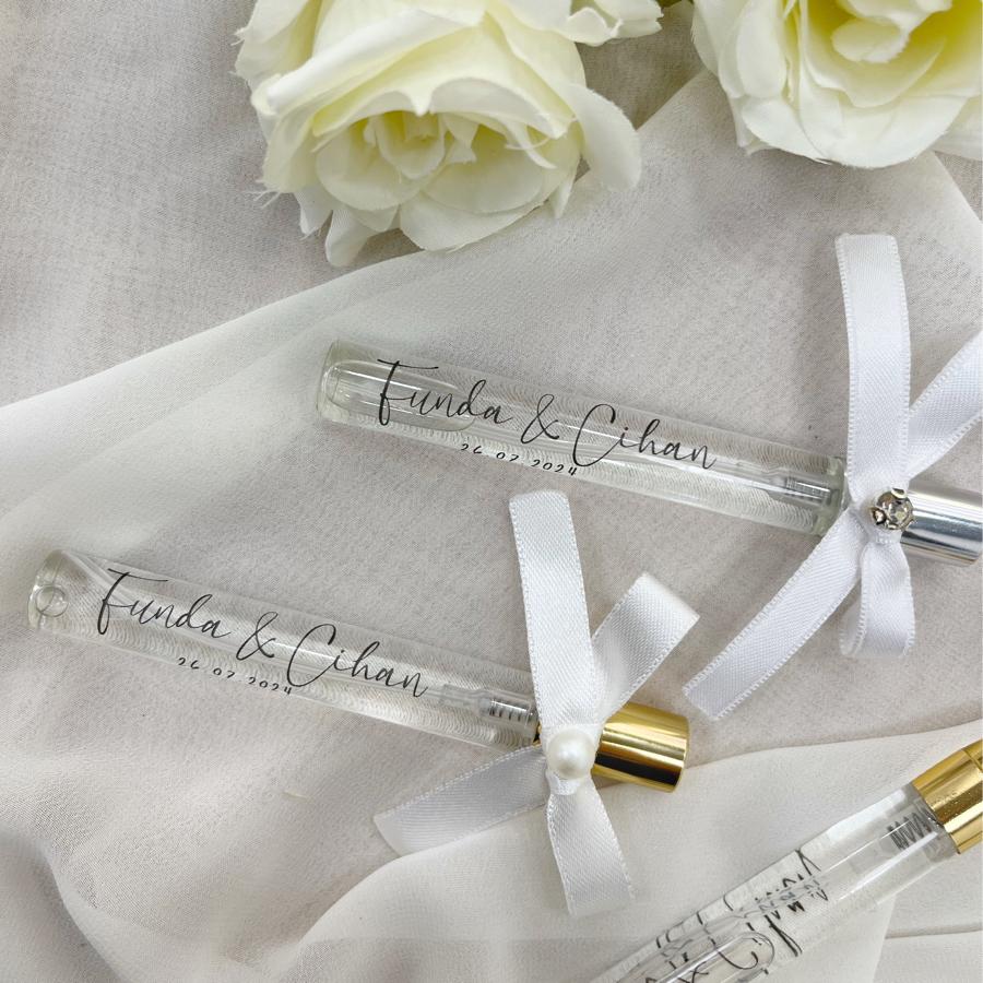 İnce Cam Fısfıs Şişe Kolonya İçerikli (10 ml)