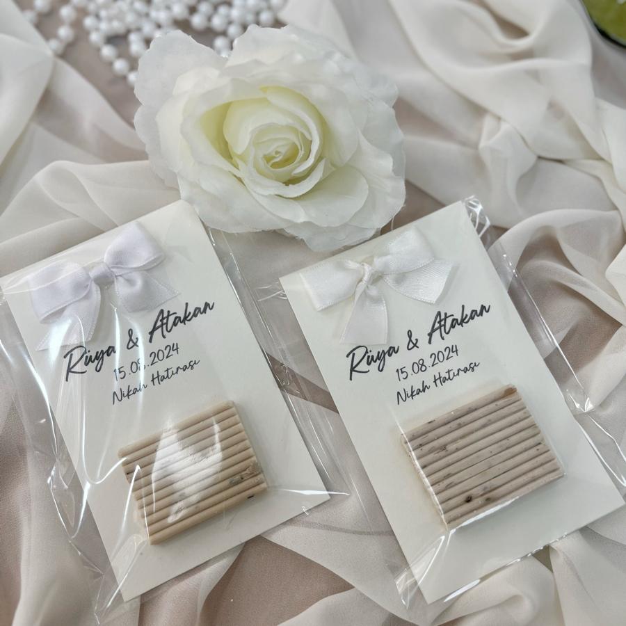 Hediyelik Kartlı Sabun