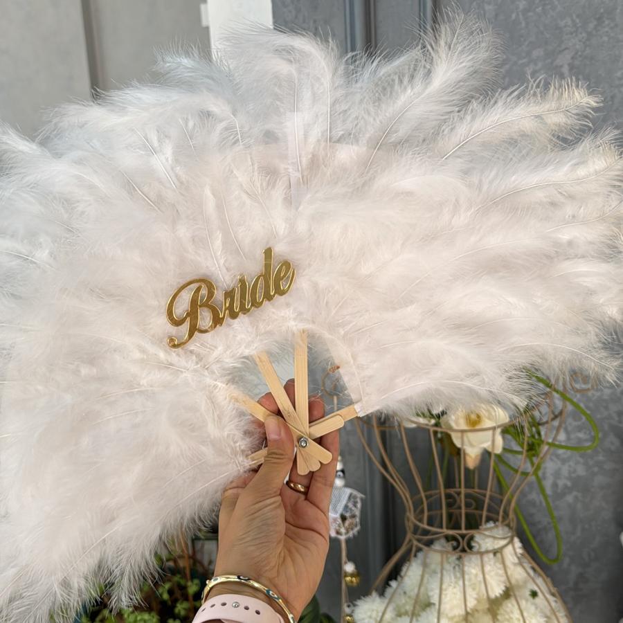 Tüylü Kına Yelpazesi (Large)