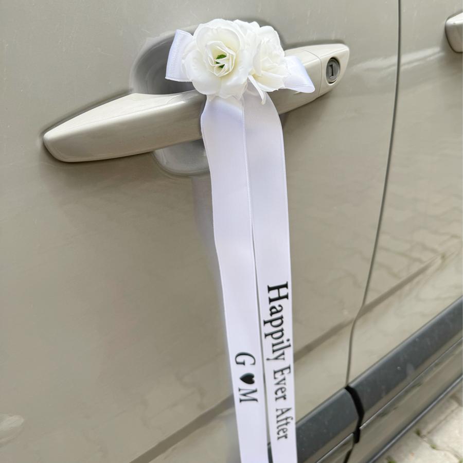 Gelin Arabası Kapı Kurdelesi (İsimli)