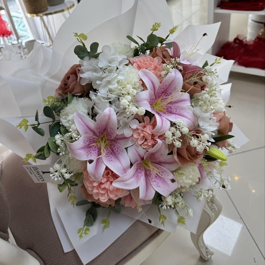 Buket İsteme Çiçeği (Pembe Tonlar)