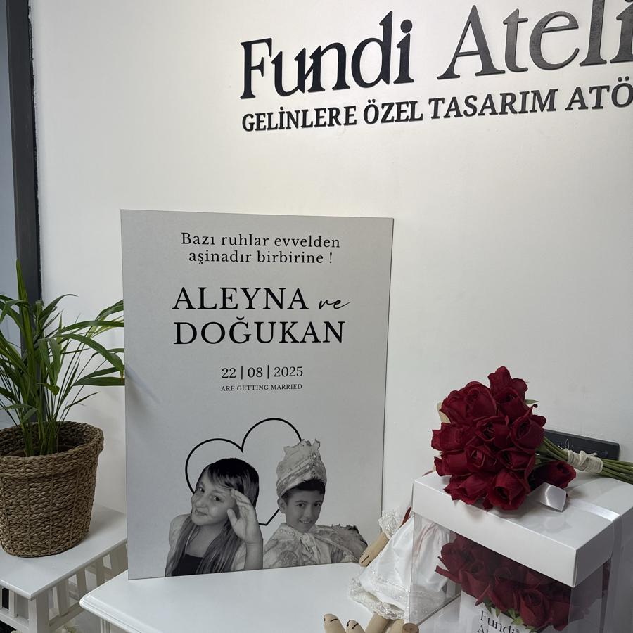 İsme Özel Karşılama Panosu