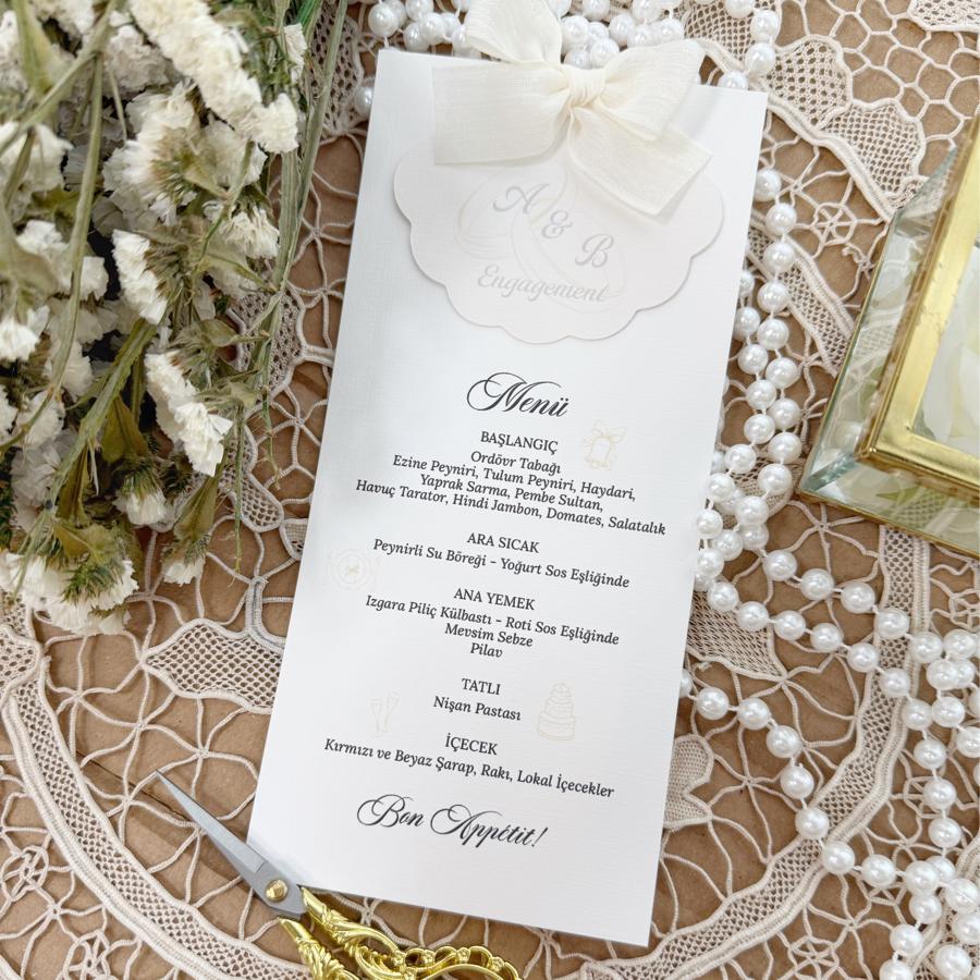 Menü Kartı (Model 4)