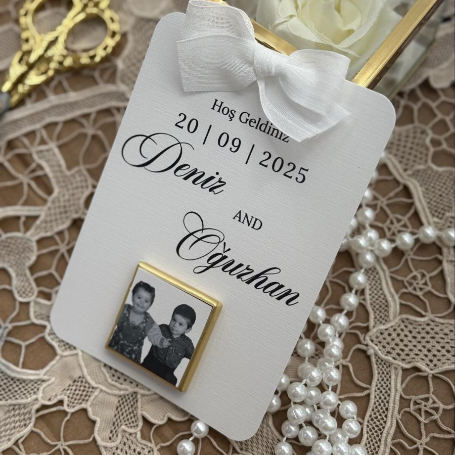 Kartlı Çikolata (Hediyelik + Resim baskı)