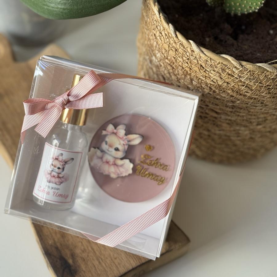 Kutulu Bebek Magnet ve Sprey Kolonya