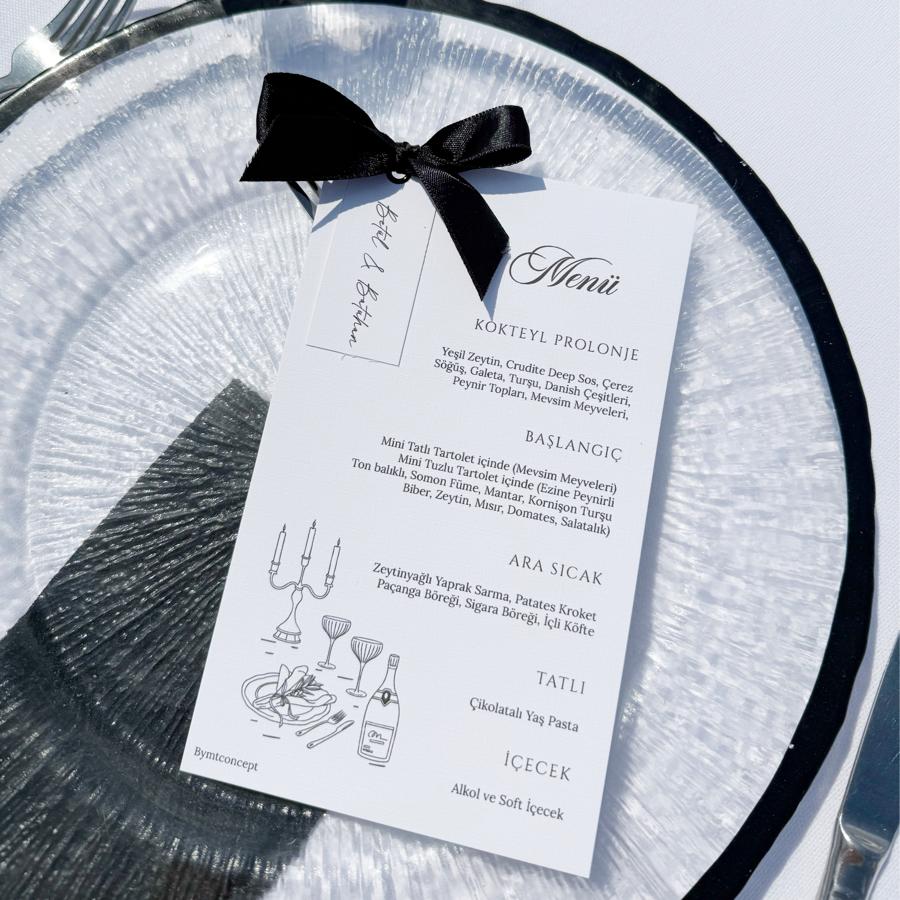 Menü Kartı (Model 5)