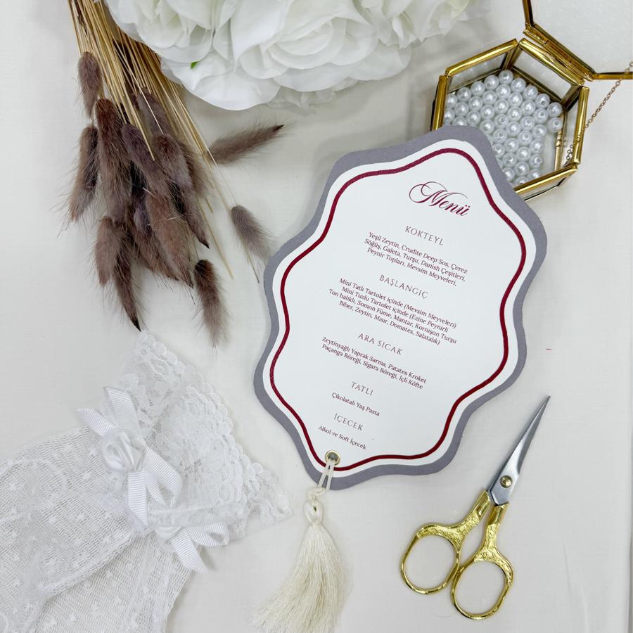 Menü Kartı (Model 7)