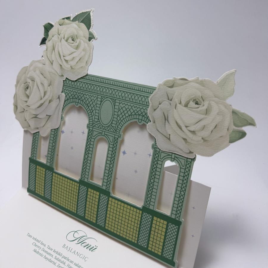 Menü Kartı 3D (Model 9)